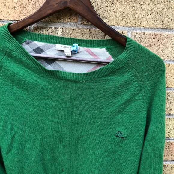 Vintage Burberry Wool Sweater XXL - Picture 5 of 7